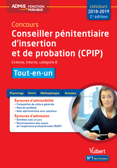 Image de Concours Conseiller pénitentiaire d'insertion et de probation (CPIP) - Catégorie B - Tout-en-un