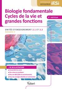 Picture of Diplôme d'État infirmier - UE 2.1 et UE 2.2 Biologie fondamentale et Cycles de la vie et grandes fonctions