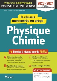 Picture of Je réussis mon entrée en prépa scientifique. Physique-Chimie 2023-2024