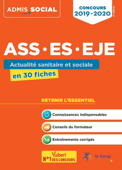 Picture of Concours ASS, ES, EJE - Actualité sanitaire et sociale en 30 fiches