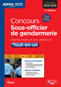 Image de Concours Sous-officier de gendarmerie - Catégorie B - Tout-en-un
