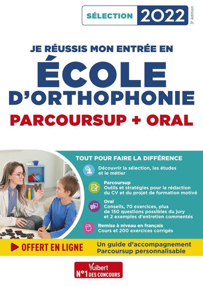 Picture of Je réussis mon entrée en école d'Orthophonie