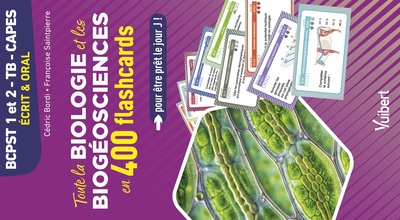 Image de Toute la Biologie et les Biogéosciences en 400 flashcards pour être prêt le jour J