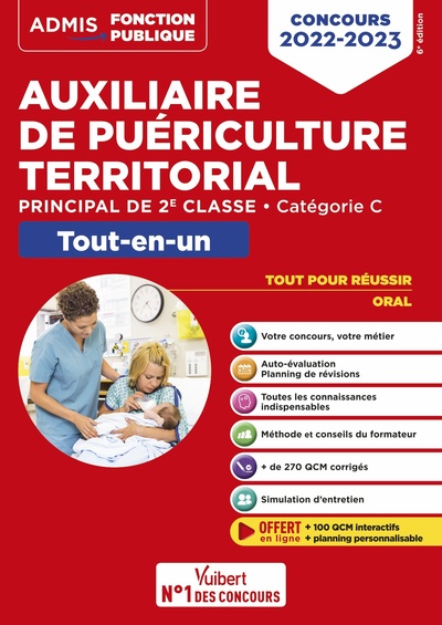 Image de Concours Auxiliaire de puériculture territorial - Catégorie C - Tout-en-un