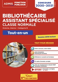 Image de Concours Bibliothécaire assistant spécialisé - Tout-en-un - Catégorie B