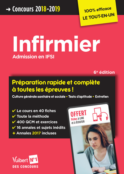 Picture of Concours Infirmier - Admission en IFSI - Préparation rapide et complète à toutes les épreuves