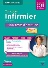 Picture of Concours Infirmier - Entrée en IFSI - 1500 tests d'aptitude