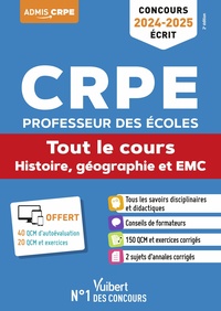 Picture of Histoire, Géographie et EMC - CRPE 2024-2025 - Tout-en-un