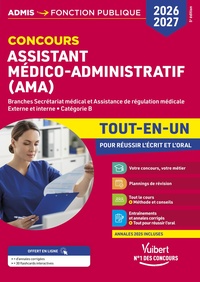 Picture of Concours Assistant médico-administratif (AMA) 2026-2027 -  Tout-en-un