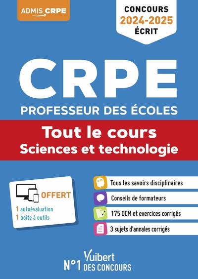 Picture of Sciences et technologie - CRPE 2024-2025 - Tout-en-un