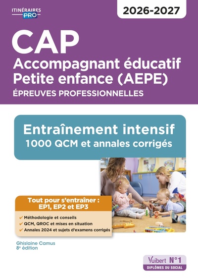Image de CAP Accompagnant éducatif Petite enfance - Épreuves professionnelles - EP1, EP2 et EP3