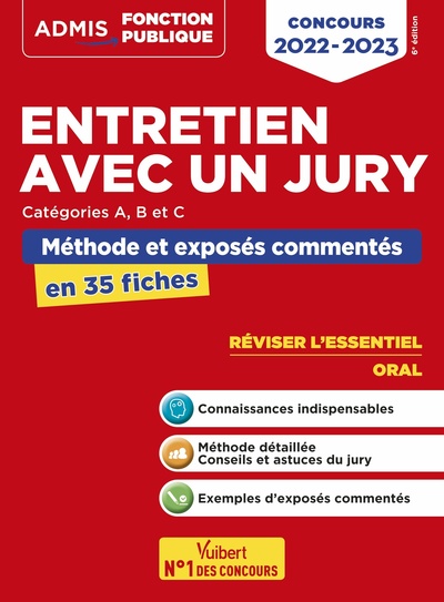 Image de Entretien avec un jury - Concours de catégories A, B et C - Méthodes et exercices