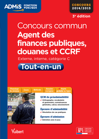 Image de Concours commun Agent des finances publiques, douanes et CCRF - Catégorie C - Tout-en-un