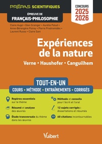 Image de Expériences de la nature - Épreuve de français-philosophie - Prépas scientifiques - Concours 2025-2026