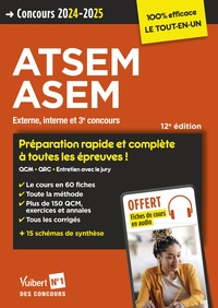 Picture of Concours ATSEM et ASEM - Catégorie C - Préparation rapide et complète à toutes les épreuves - Tout le cours en audio