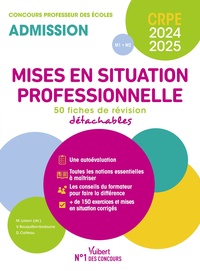 Picture of Mises en situation professionnelle - CRPE 2024-2025 - 50 fiches de remise à niveau