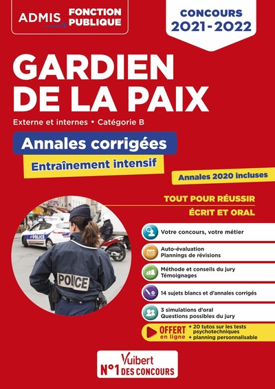Picture of Concours Gardien de la paix - catégorie B - Entraînement intensif