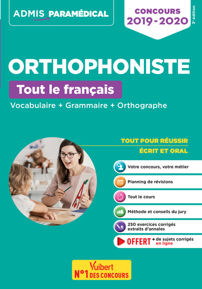 Picture of Concours Orthophoniste - Tout le français