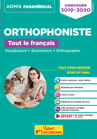 Picture of Concours Orthophoniste - Tout le français