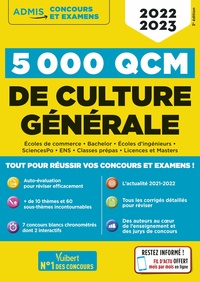 Image de 5000 QCM de culture générale + Actu en ligne mois par mois