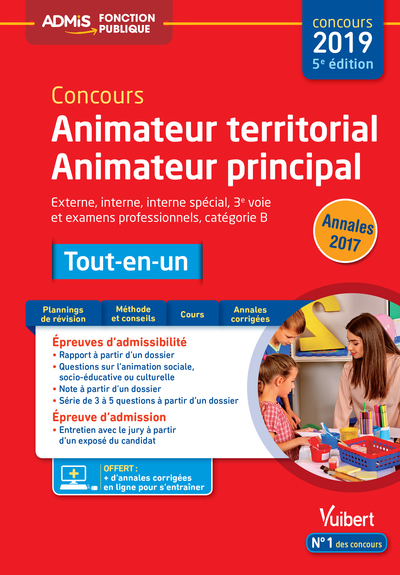 Image de Concours Animateur territorial et Animateur principal - Catégorie B - Tout-en-un
