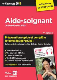 Picture of Concours Aide-soignant - Admission en IFAS - Préparation rapide et complète à toutes les épreuves