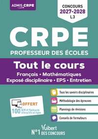 Picture of CRPE 2026-2027 - L3 - Tout le cours : épreuves écrites et orales