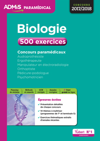 Picture of Concours paramédicaux - Biologie - 500 exercices