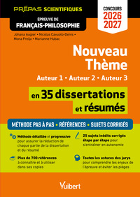 Image de Les arcanes de la création en 35 dissertations et résumés - Épreuve de français-philosophie - Prépas scientifiques - Concours 2026-2027