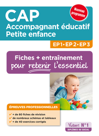 Picture of CAP Accompagnant éducatif petite enfance - Épreuves professionnelles - Fiches de révision et entraînement pour les EP1, EP2 et EP3