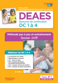 Picture of DEAES - Épreuves de certification DC 1 à 4 - Méthode pas à pas et entraînement