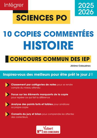 Image de Histoire 2025-2026 : 10 copies commentées