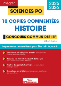 Image de Histoire 2025-2026 : 10 copies commentées