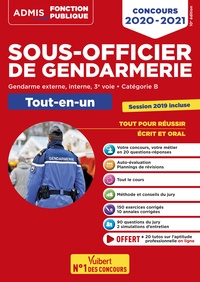 Image de Concours Sous-officier de gendarmerie - Catégorie B - Tout-en-un - 20 tutos offerts