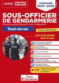 Image de Concours Sous-officier de gendarmerie - Catégorie B - Tout-en-un - 20 tutos offerts