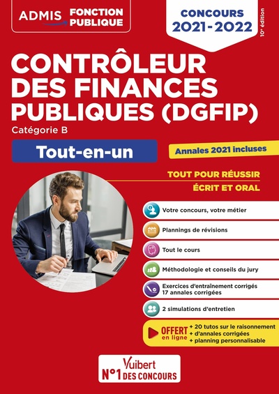 Image de Concours Contrôleur des Finances publiques (DGFIP) - Catégorie B - Tout-en-un