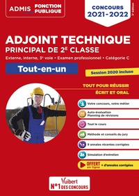 Image de Concours Adjoint technique principal de 2e classe - Catégorie C - Tout-en-un - Annales 2020 incluses