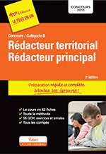 Image de Concours Rédacteur territorial et Rédacteur principal - Catégorie B - Préparation rapide et complète à toutes les épreuves !