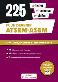 Picture of 225 fiches, schémas et vidéos pour devenir ATSEM-ASEM