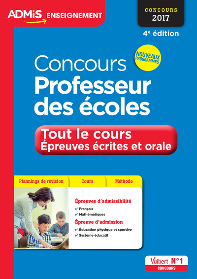 Image de Concours Professeur des écoles - Tout le cours - Épreuves écrites et orale