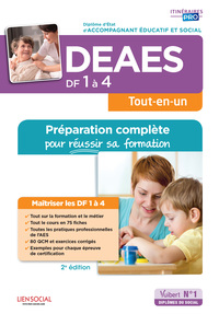 Picture of DEAES - Domaines de formation 1 à 4 - Préparation complète pour réussir sa formation