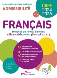 Picture of Français - CRPE 2024-2025 - 50 fiches de remise à niveau