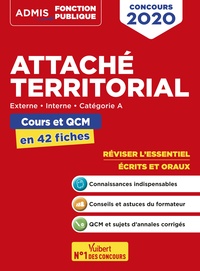 Image de Attaché territorial - Catégorie A - Cours et QCM en 42 fiches