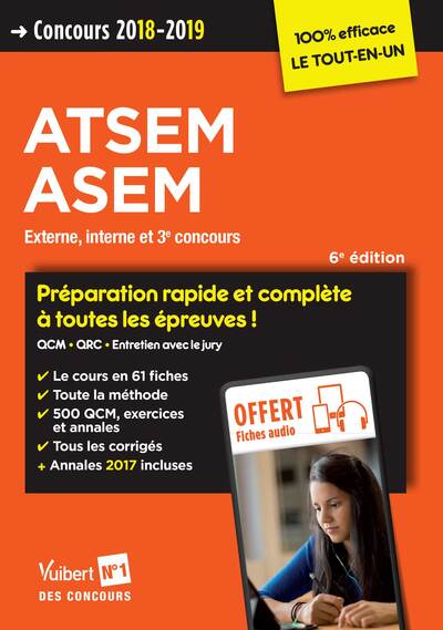 Image de Concours ATSEM et ASEM - Catégorie C - Préparation complète et rapide à toutes les épreuves