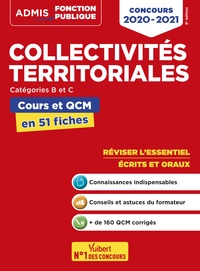 Image de Collectivités territoriales - Cours et QCM - Catégories B et C - L'essentiel en 51 fiches
