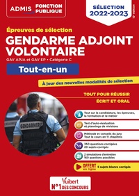 Image de Epreuves de sélection Gendarme adjoint volontaire 2022-2023 - Catégorie C - Tout-en-un