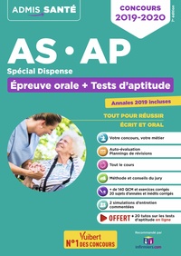 Picture of Concours AS et AP - Spécial dispense - Épreuve orale et tests d'aptitude