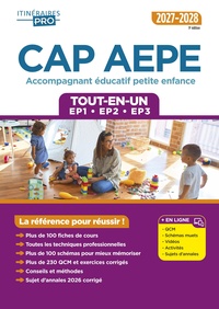 Image de CAP AEPE - Accompagnant éducatif petite enfance - Épreuves professionnelles 2027-2028 - Tout-en-un