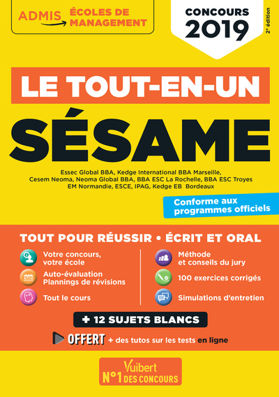 Picture of Concours SÉSAME - Tout-en-un