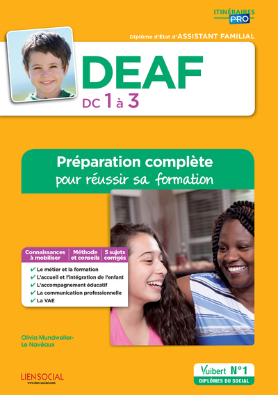 Picture of DEAF - DC1 à 3 - Préparation complète pour réussir sa formation